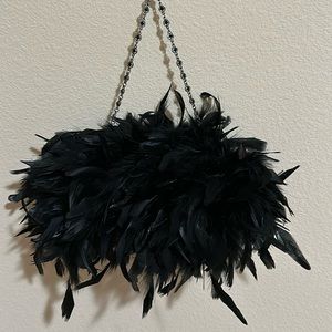 Adrienne Vittadini Feather Shoulder Bag or Clutch